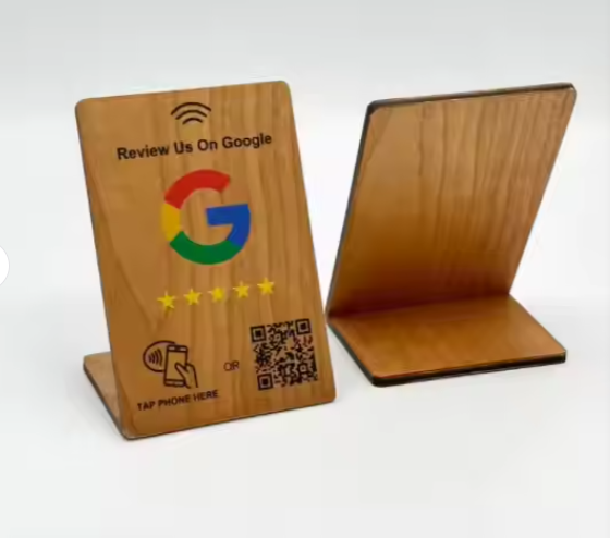 Wooden NFC Stand