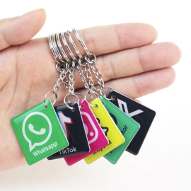 Metal String Epoxy card