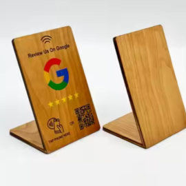 Wooden NFC Stand