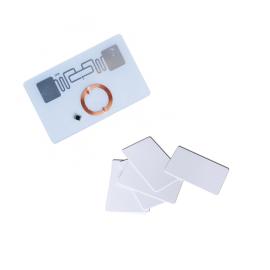Dual Frequency PVC Card 125KHZ+UHF 