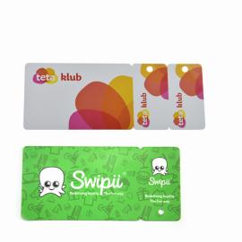 Plastic PVC Mini Key Card 3 in 1 or 2 in 1