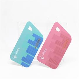 Unique Design Non-standard Shape Irregular Plastic card for Gift Card