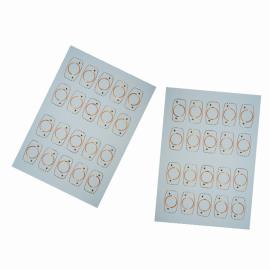 Dual frequency Combo Card Inlay sheet 