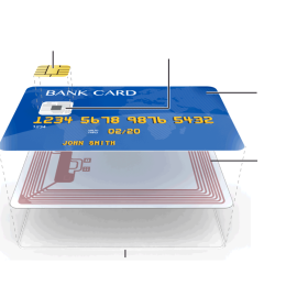 RFID Contact Chip Printing Card 