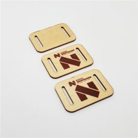 RFID mini wooden card for woven bracelet