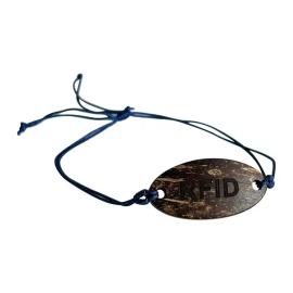 13.56mhz F08 Coconut Tag Wristband