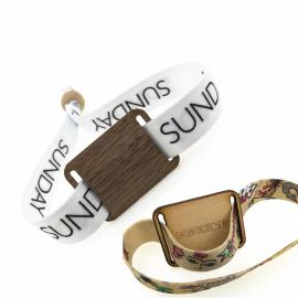 125khz Program RFID T5577 wooden tag Wristband Access Control bracelet