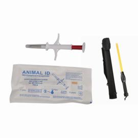 ISO Animal NFC Microchip with Glass Needle and Syringe